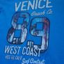 SALE E1  Blue Venice Top.  Age 11-12 Image 3