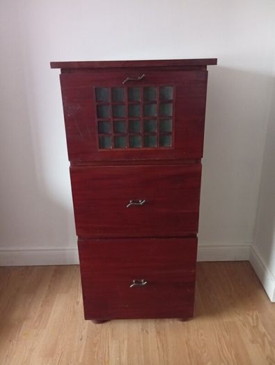 Oak Antique Quality Sturdy Tollboy Chest of drawers