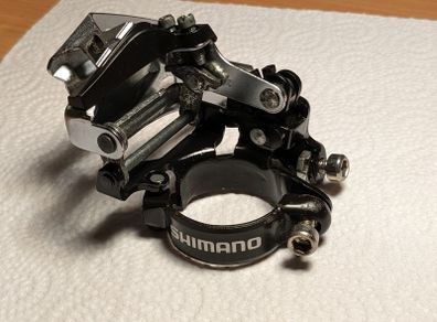 Shimano Tourney 3x7/8-speed front derailleur