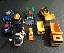 Large toy vehicles