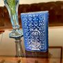 Vintage Rare Celtic Connemara Cobalt Blue Post Vase or Pen Toothbrush Holder Image 2