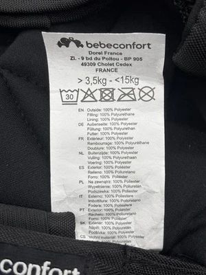 Bebeconfort go4 baby carrier
