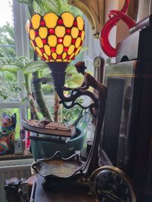 Art Nouveau style table lamp,