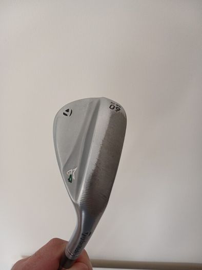 Taylormade 60.10 wedge with milled grind raw face