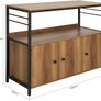 Sideboard Multi-Storage Cabinet with 3 Doors, Image 2