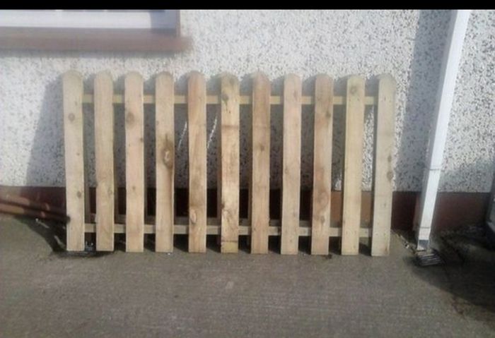 Picket Style Fence Panels