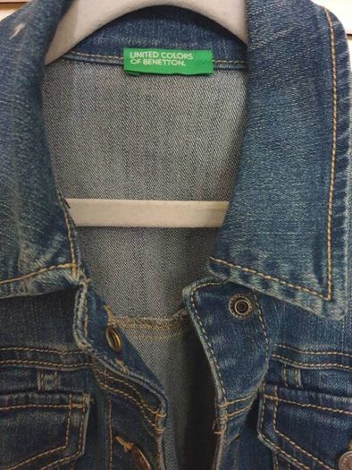 United Colors of Benetton Denim Jacket Girls