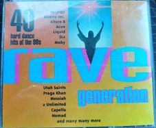 Various - Rave Generation 2 x CD (1993) UK Dance Compilation EX+ Out Of Print