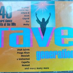 Various - Rave Generation 2 x CD (1993) UK Dance Compilation EX+ Out Of Print