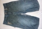 Next blue denim jeans shorts 8 - 10 years