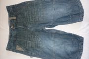 Next blue denim jeans shorts 8 - 10 years