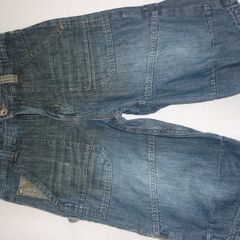Next blue denim jeans shorts 8 - 10 years
