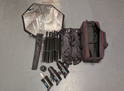 Photography starter studio gear
