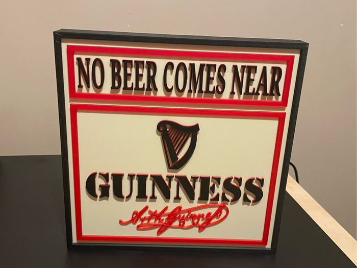 Guinness "no Beer Comes Near" Lightbox