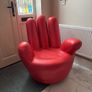 chair, leather hand, swivel Image 5