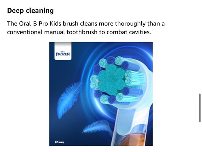 ORAL B VPRO Kids Electric Toothbrush Spider Man