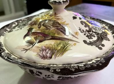 Royal Worcester Palissy Game Series Vegetable Tureen