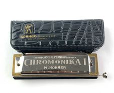 Vintage Hohner Chromonika I harmonica
