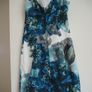 Bnwt Satin Finish Printed Dress Image 2