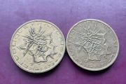 1978 and 1979 10 Francs coins