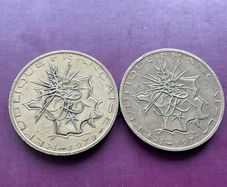 1978 and 1979 10 Francs coins