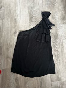 Topshop one shoulder top