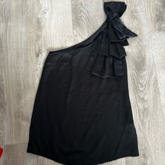 Topshop one shoulder top