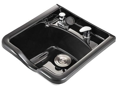 Hair Backwash Basin Shampoo Bowl Sink Black ABS Plastic Salon and Spa For  Beauty Salon Equipment