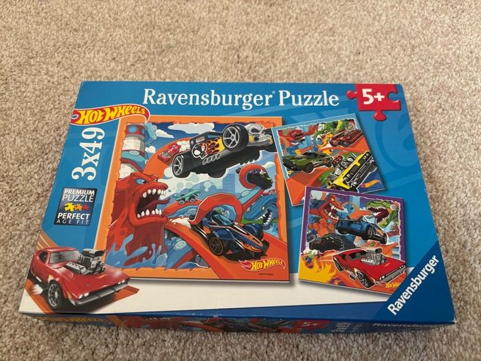 Hot wheels jigsaws