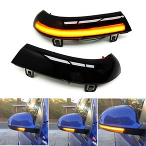 2pcs Dynamic Blinker For VW GOLF 5 GTI V MK5 Jetta Passat B5.5 B6 Sharan Superb B5 EOS LED Turn Signal Mirror Indicator Light