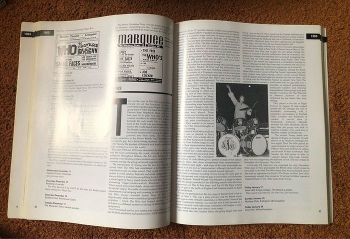 The Who Concert File book