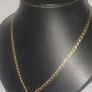 Pristine Vintage 9ct Gold UNIDOR Jailers Chain 20" Image 3