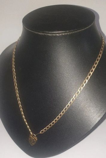 Pristine Vintage 9ct Gold UNIDOR Jailers Chain 20"
