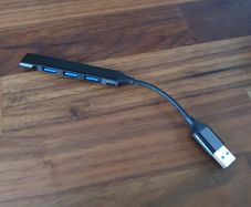 4-Port USB 3.0 Hub - High Speed Splitter for PC / Laptop / PS4 (Free Postage)