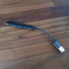 4-Port USB 3.0 Hub - High Speed Splitter for PC / Laptop / PS4 (Free Postage)
