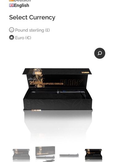 Aria hair curler