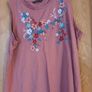 Dunnes Stores Embellished Sleevless Top/Vest .  S.18.  B.N.W.T Image 2