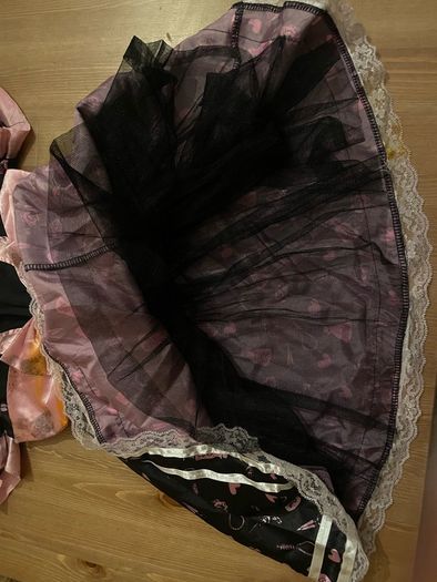 Scary doll costume with key