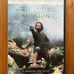 The Mission DVD Robert De Niro, Jeremy Irons, Liam Neeson