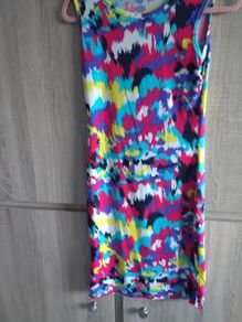 colourful dress size s/m