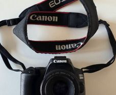 Canon EOS 250D DSLR Camera + 50mm Lens + Battery & Charger