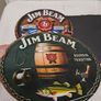 Jim Beam Bourbon Round Metal Signs Image 3