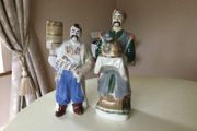 China - Character Decanters X 2