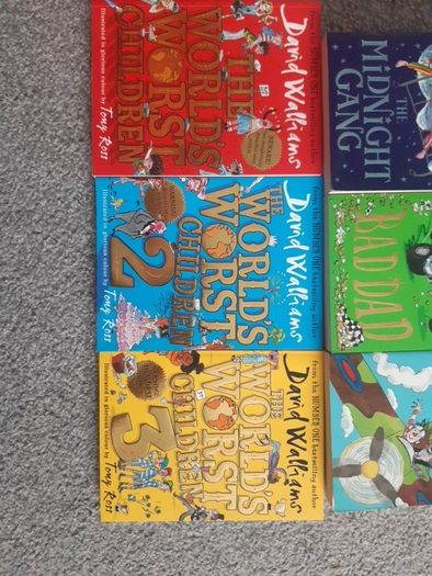 David Walliams x10 books