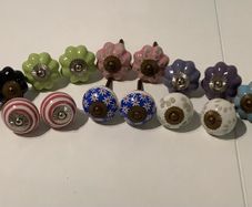 New Set of 16 Ceramic knobs