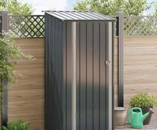 Garden Sheds Anthracite 103 x 74 x 200 cm Metal
