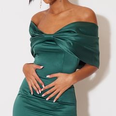 Mini Satin Dress