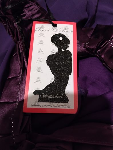 Rant & Rave purple Occasion Dress, New With Tags