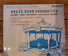 Munn and Felton Footwear Band Brass Band Favourites 7 inch EP Columbia SEG 8080