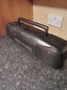 Vintage Sharp Stereo Raido Cassette Recorder
